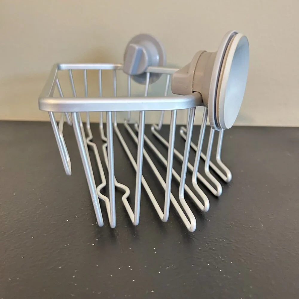 Target Made By Design Wire Corner Suction Basket Aluminum Shower Caddy